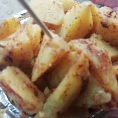 A picture of Sweet Potato Chaat.