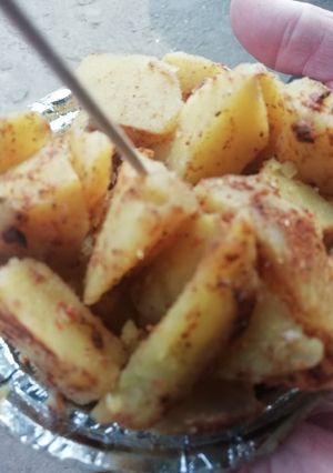 A picture of Sweet Potato Chaat.