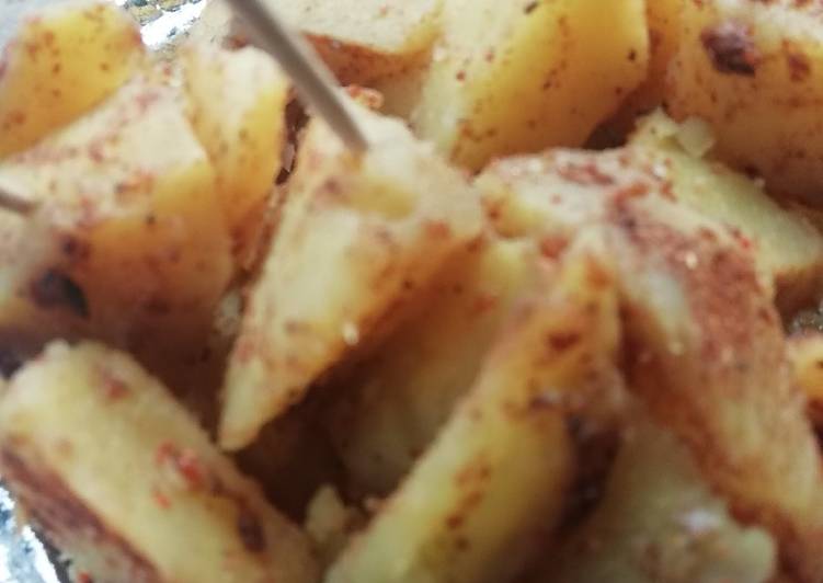 Steps to Prepare Homemade Sweet Potato Chaat