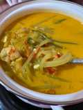 Labuu siam tempe udang kuah santann~