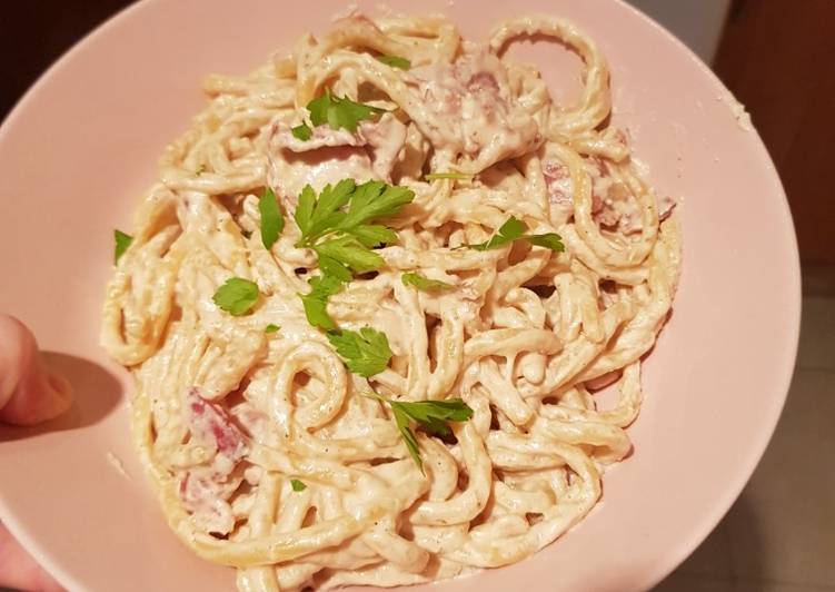 Carbonara rápida