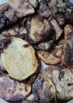 A picture of Kuttu ke pakore.