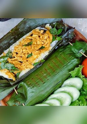 Foto resep Nasi Bakar Ayam Kemangi