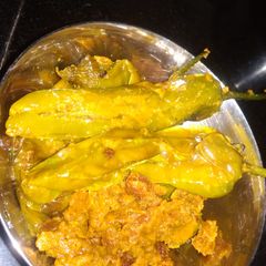A picture of Masala fried chilli.