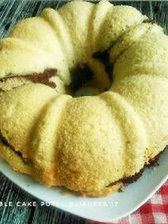 Foto resep Marble Cake Putih Telur