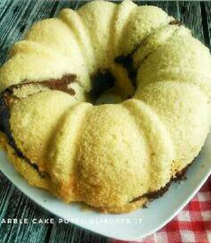 Foto resep Marble Cake Putih Telur