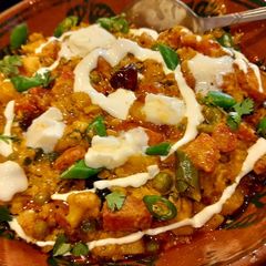 A picture of 🌶🍅🥕🥔Creamy vegetables karahi🥔🥕🍅🌶.