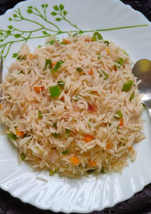 A picture of Veg fried rice.