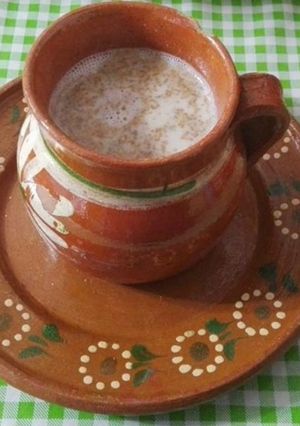 Una foto de Atole de higo