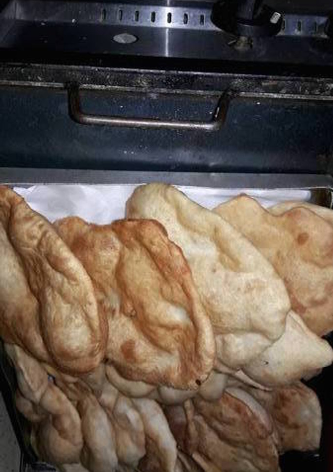 Una foto de Torta fritas livianas y fácil