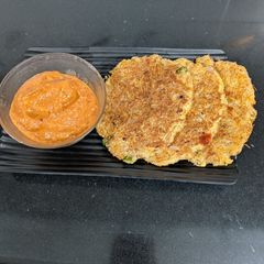 A picture of Vermicelli(Seviyan)veg pancake.