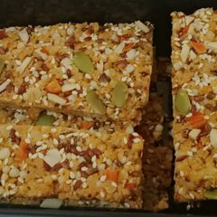 A picture of Nutty Granola Bars.