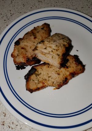 A picture of Baked Ranch Pork Chops.