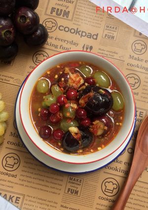 Foto resep Rujak Asinan Wild Berry