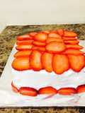 Fresh Strawberry cake