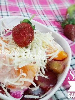 Foto resep Salad Buah Saos Yogurt