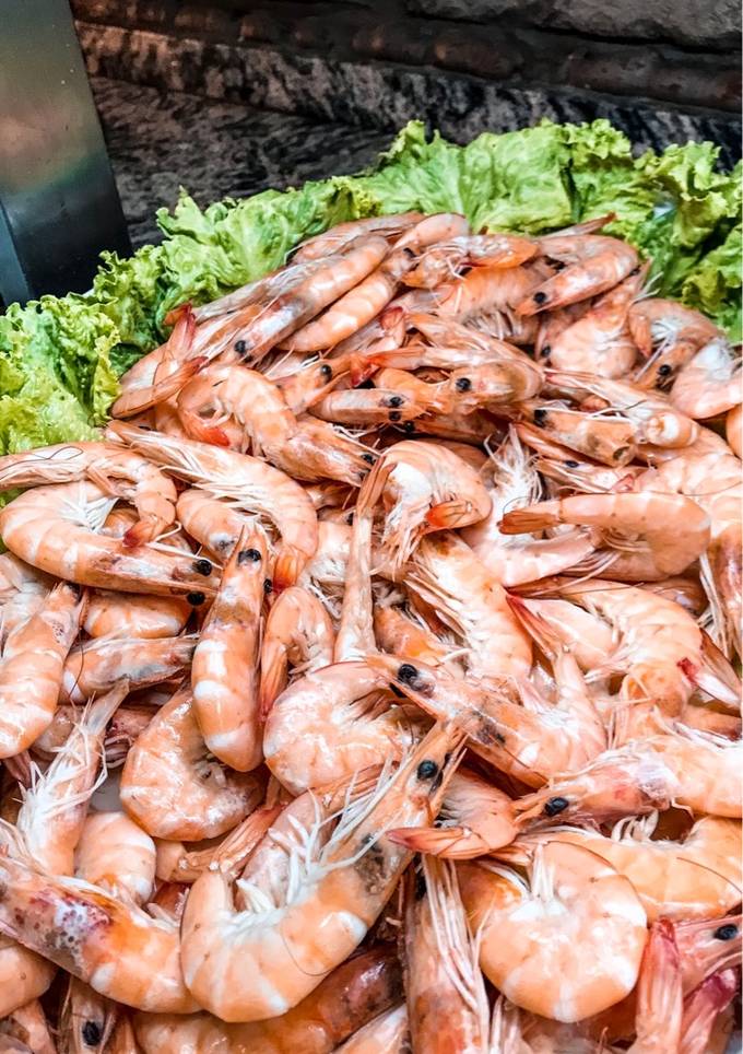 Смажені креветки🦐