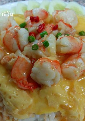 รูปของ ข้าวไข่เจียวกุ้ง