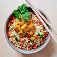 Arroz frito estilo asiático, una de las 100000 formas de prepararlo🍚 arroz picantito al jengibre
