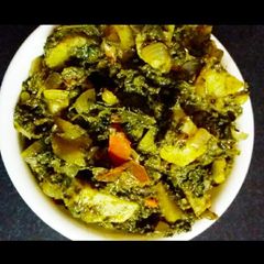 A picture of Bathurst and Potato Vegetables.