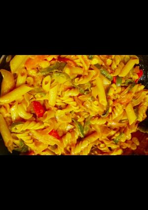 A picture of Vegetables Pasta.