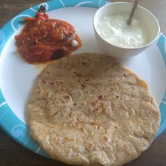 A picture of Aloo Paratha.