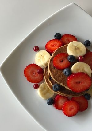 Φωτογραφία της συνταγής Healthy pancakes (vegan)