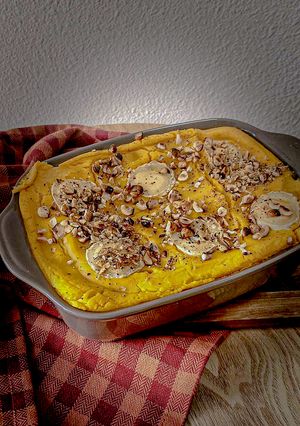 Une photo de Lasagnes butternut & chèvre