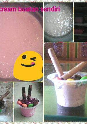 Foto resep Es creem lembut ekonomis