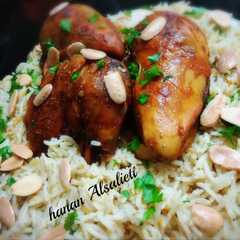 ارز بخاري بالدجاج-レシピのメイン写真