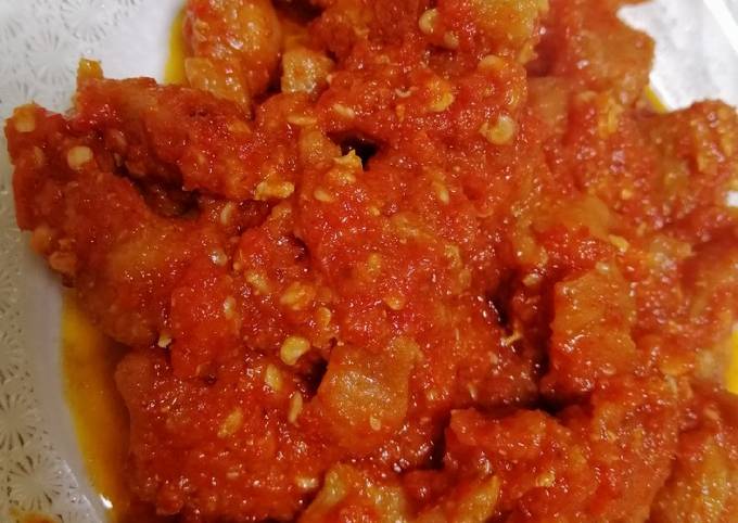 Ayam goreng balado