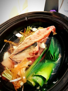 Una foto de Caldo de pescado en crockpot