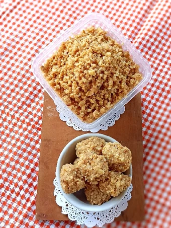 Langkah Gampang Membuat Resep Isian Kacang Tanah (untuk bakpao, mochi, ronde, roti) yang Lezat Sekali Anti Ribet, Lezat