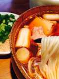 Musashino-Style Meat Broth Udon (Dipping Noodles)