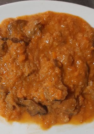 A picture of Beef Goulash.