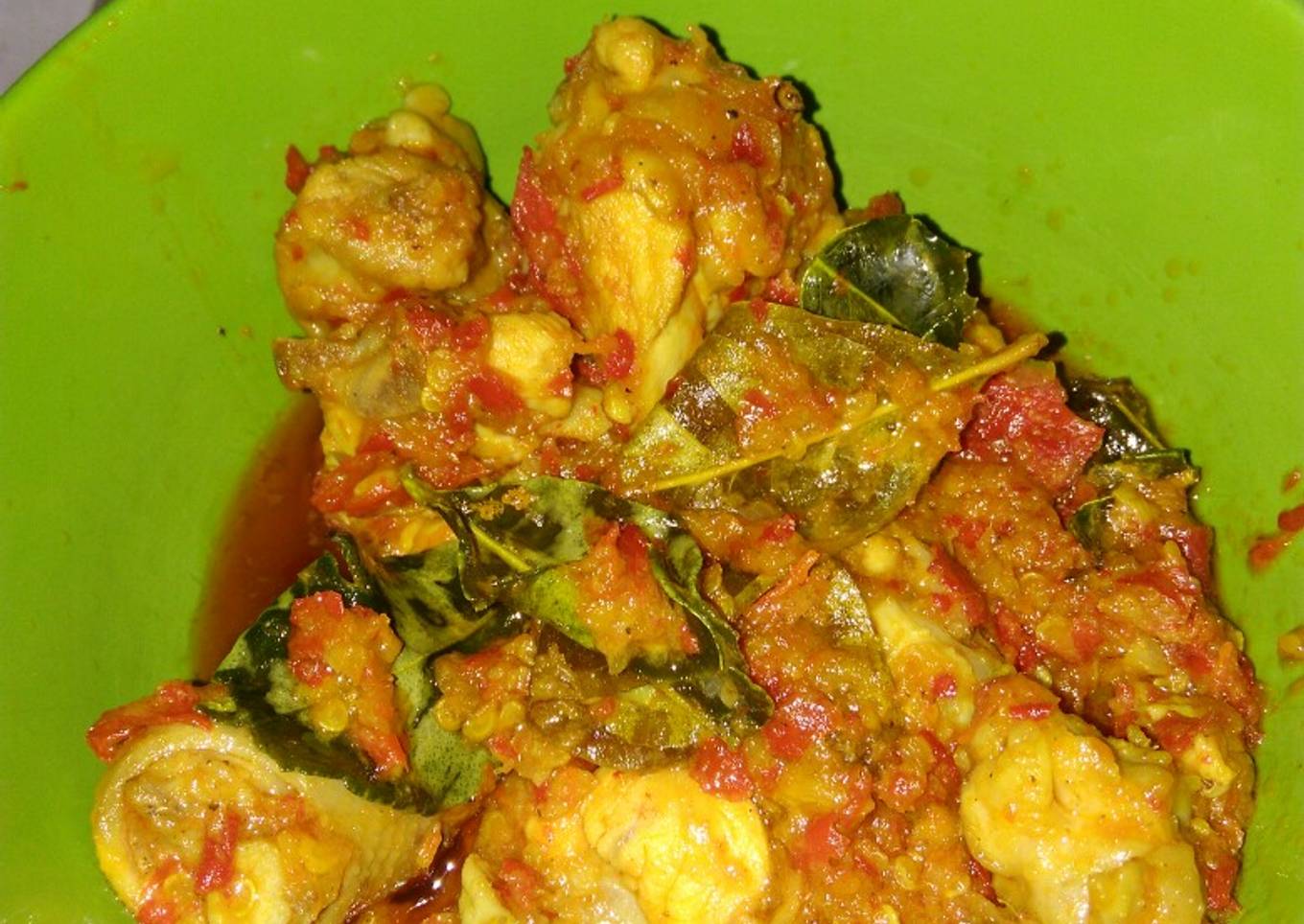 Ayam rica-rica ala rumahan