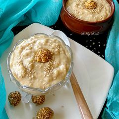A picture of Rashi kheer (in Odia style).