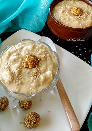 A picture of Rashi kheer (in Odia style).