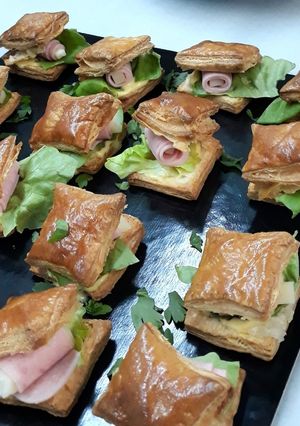 Φωτογραφία της συνταγής Καναπεδάκια με φύλλο σφολιάτας