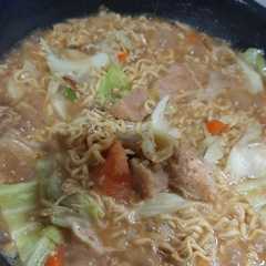 A picture of Mie godog jawa.