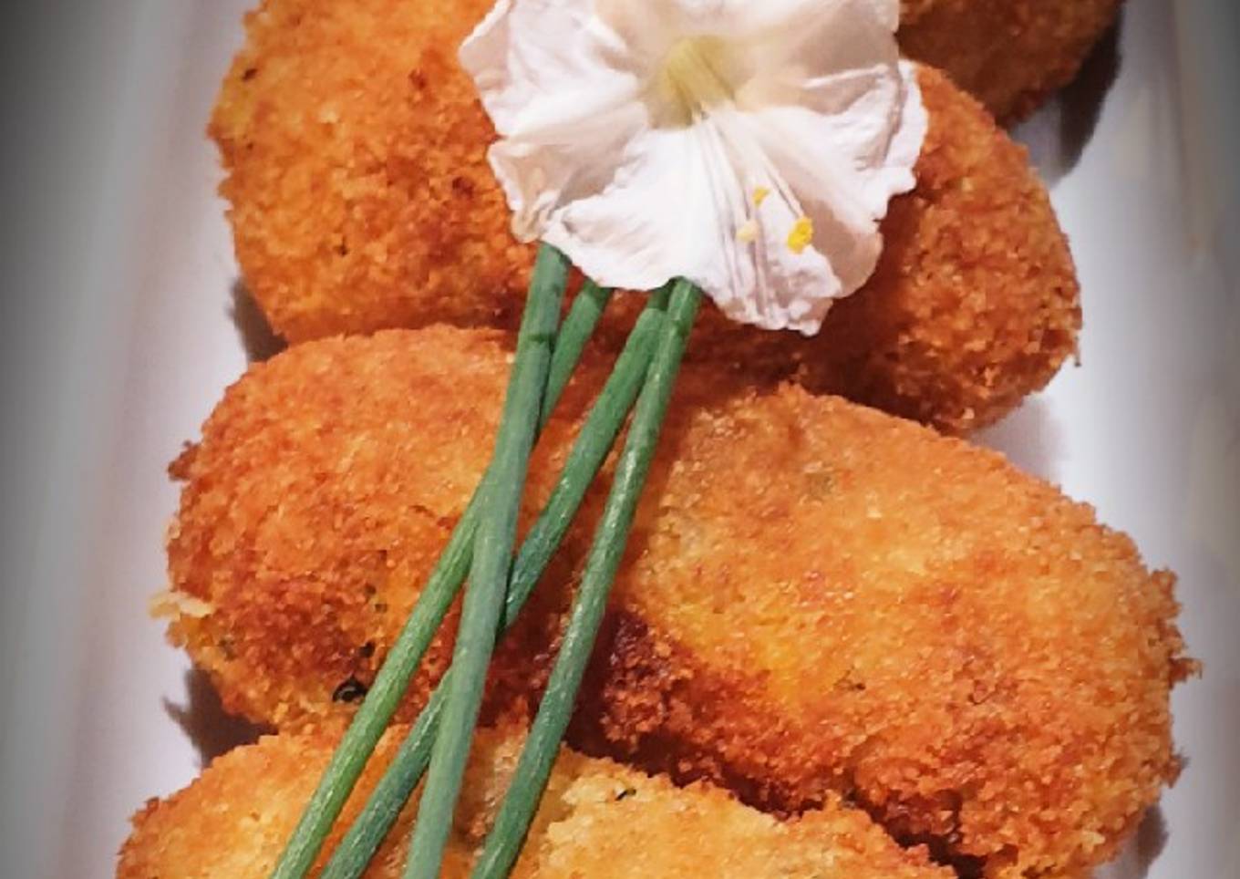 Croquetas veggie de batata y calabacín
