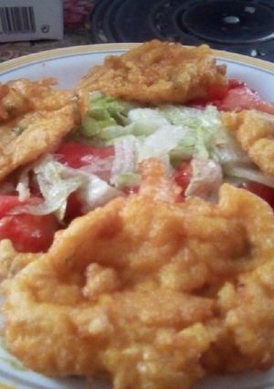 Una foto de Tortillitas de bacalao