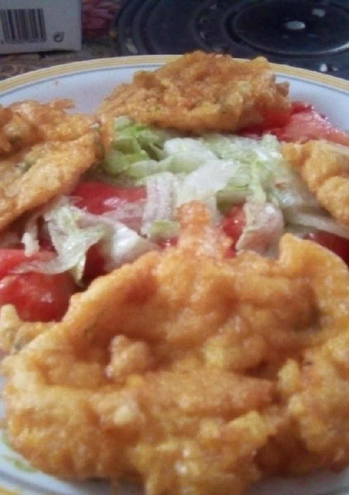 Una foto de Tortillitas de bacalao