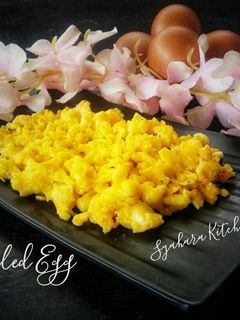 Foto resep 11 ~ 6 Scrambled Egg ala Mcd