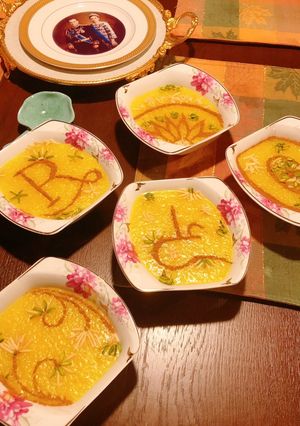 عکسی از دستور شله زرد