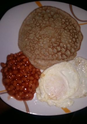 A picture of Breakfast: Quickie Pancakes.