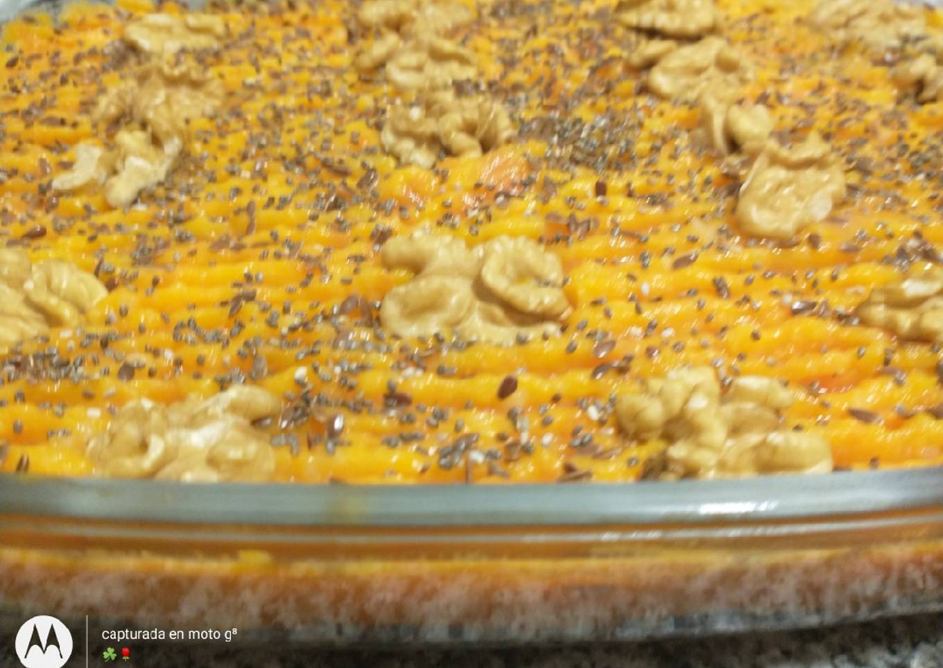 Pastel de zanahoria zapallo y carne