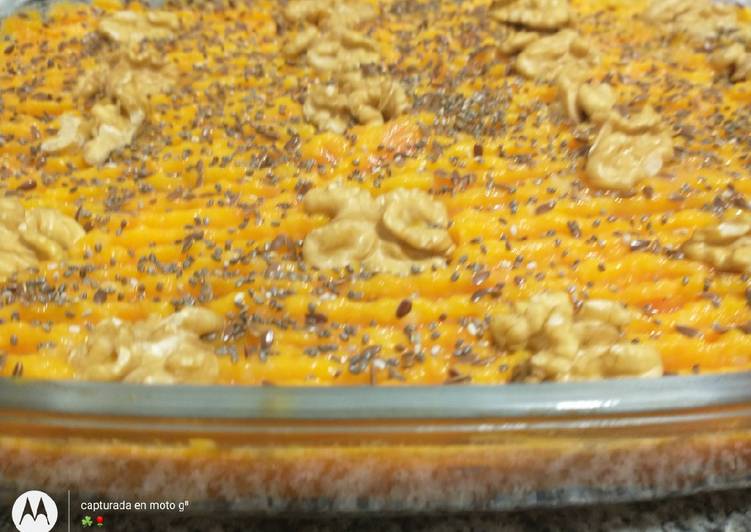 Pastel de zanahoria zapallo y carne Receta de Melody Cookpad