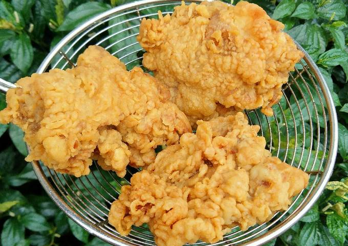 Cara Dasar Membuat Ayam Tepung KFC