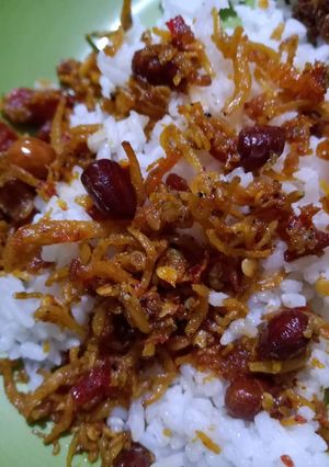Foto resep Ikan teri balado kacang